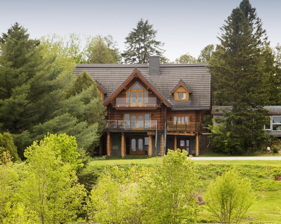 Hebergement "La Maison En Bois Rond" Sainte-Marie Exterior foto