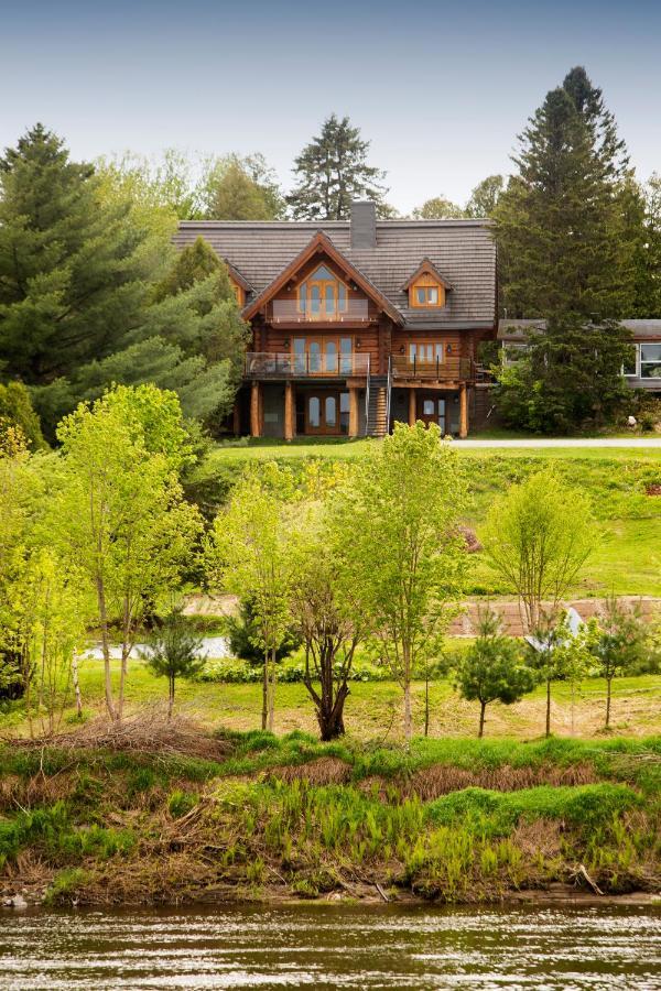 Hebergement "La Maison En Bois Rond" Sainte-Marie Exterior foto