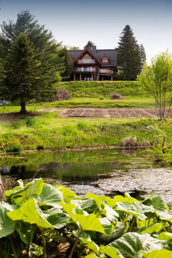 Hebergement "La Maison En Bois Rond" Sainte-Marie Exterior foto
