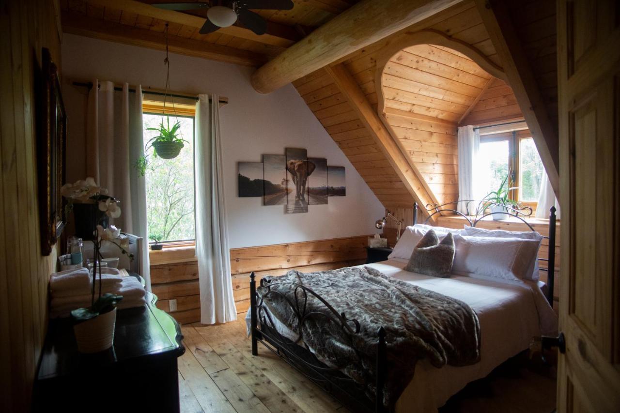 Hebergement "La Maison En Bois Rond" Sainte-Marie Exterior foto