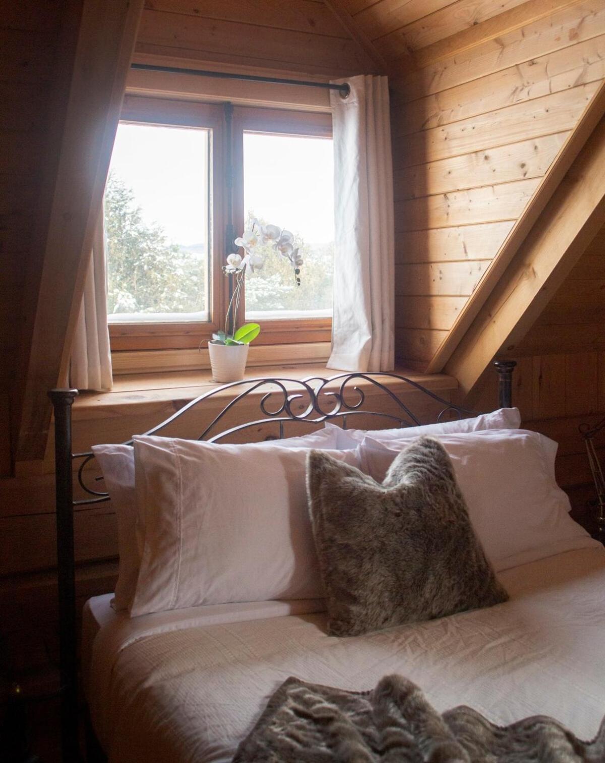 Hebergement "La Maison En Bois Rond" Sainte-Marie Zimmer foto