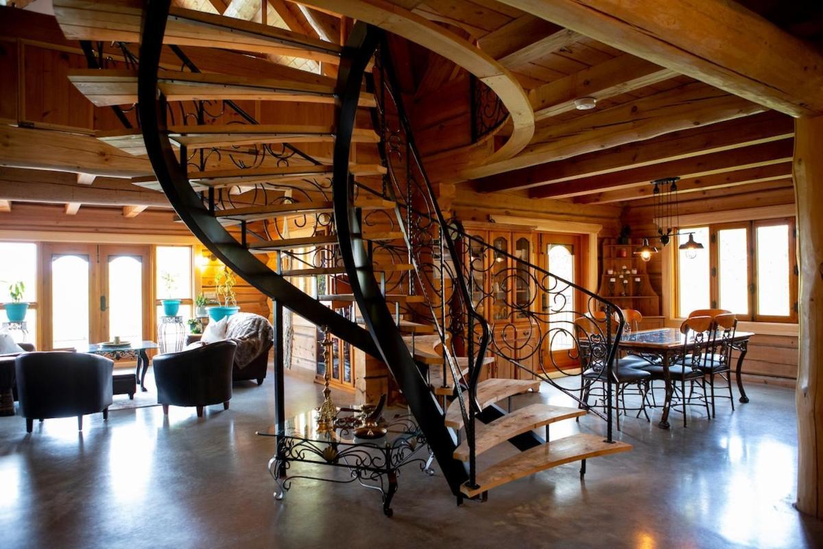 Hebergement "La Maison En Bois Rond" Sainte-Marie Zimmer foto