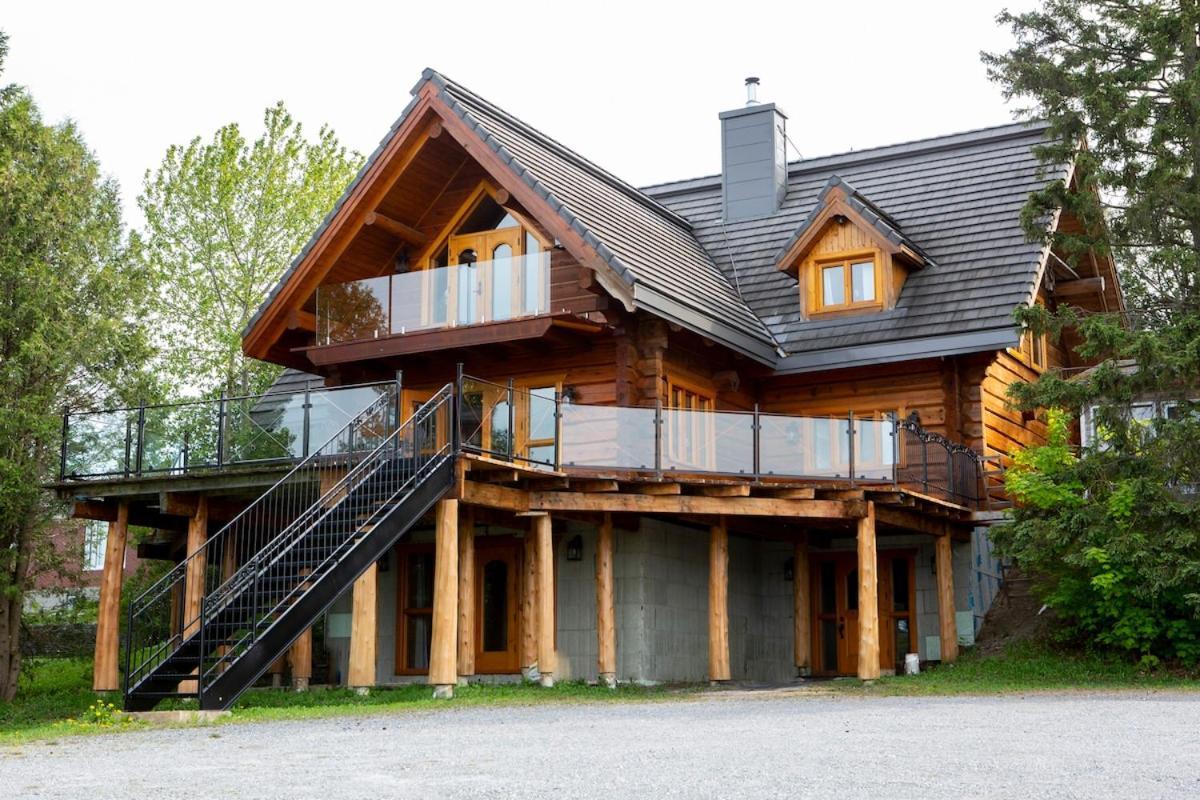 Hebergement "La Maison En Bois Rond" Sainte-Marie Zimmer foto