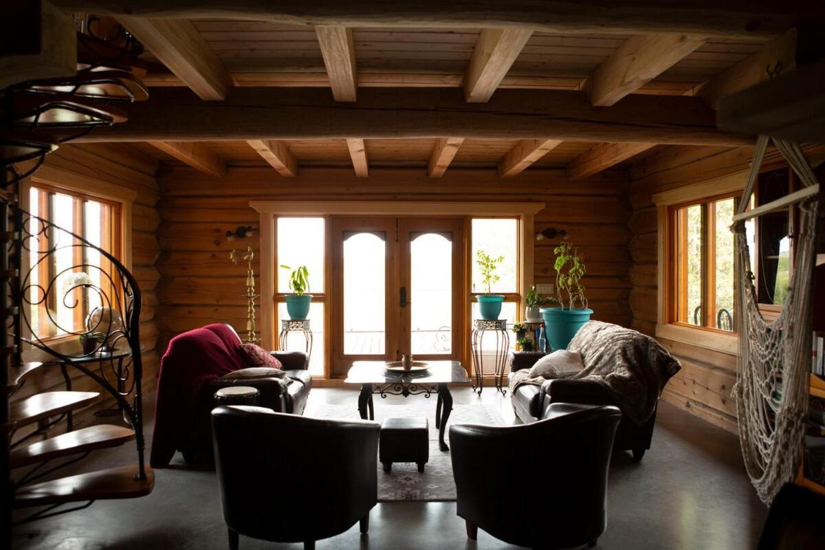 Hebergement "La Maison En Bois Rond" Sainte-Marie Zimmer foto